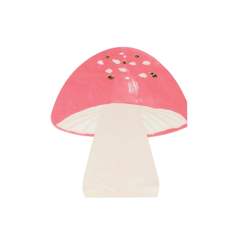 Fairy Mushroom Lunch Napkins 16ct