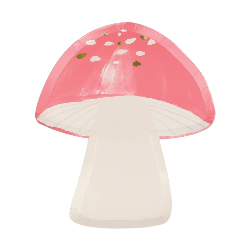 Fairy Mushroom Lunch Plates 8ct