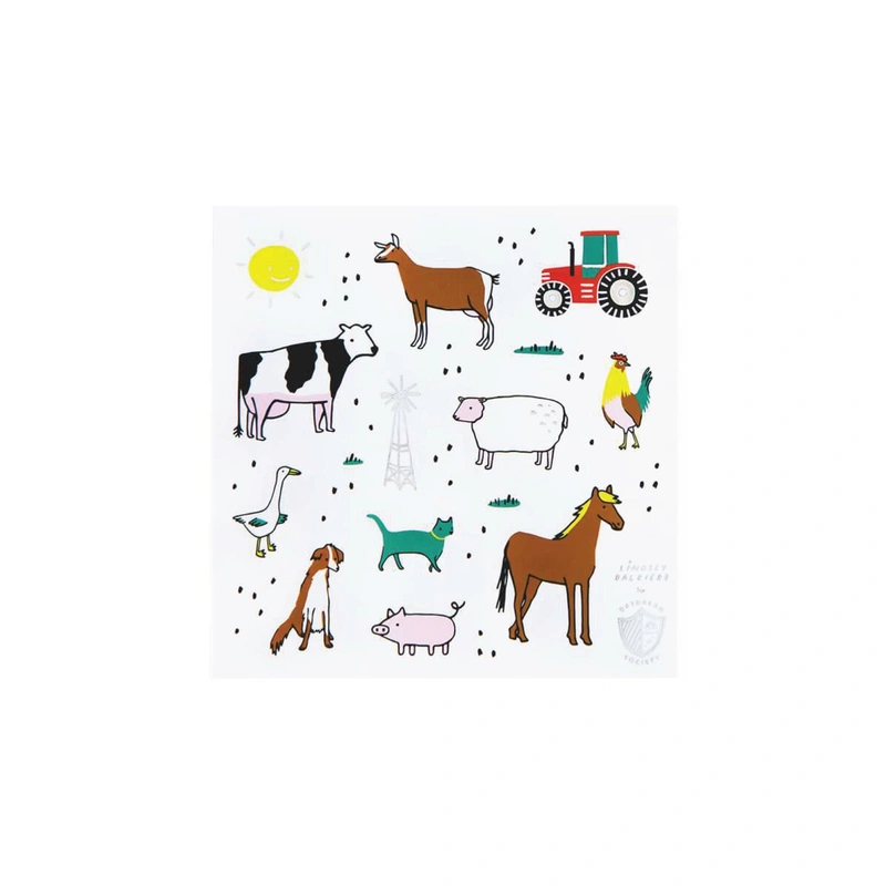 On the Farm Sticker Sheets 4ct